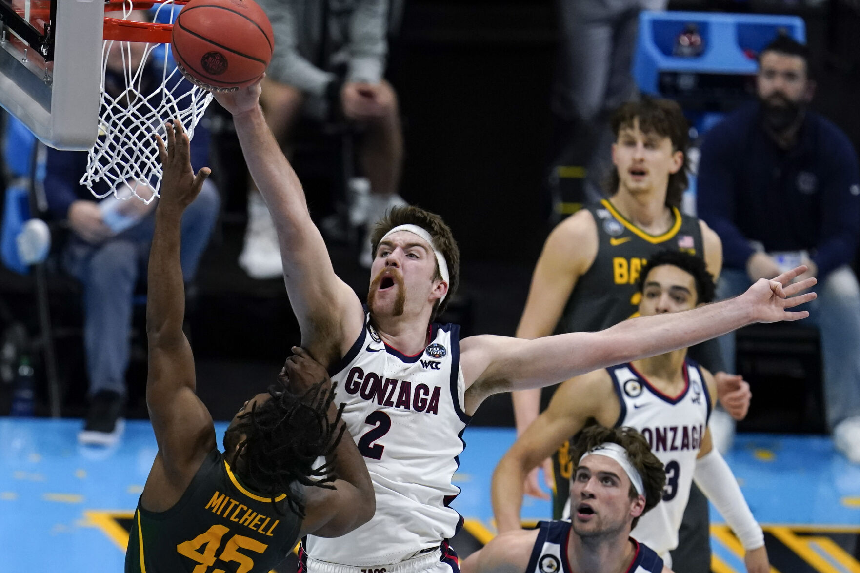 NCAA Final Four Baylor Gonzaga Basketball